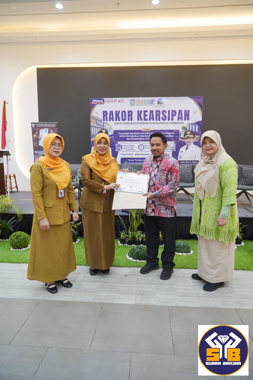 Pemkab Banjar Ngebut Kejar Tiga Besar Nasional Tata Kelola Arsip